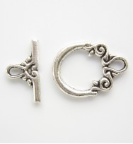 Tibetan Designer Toggle Clasp